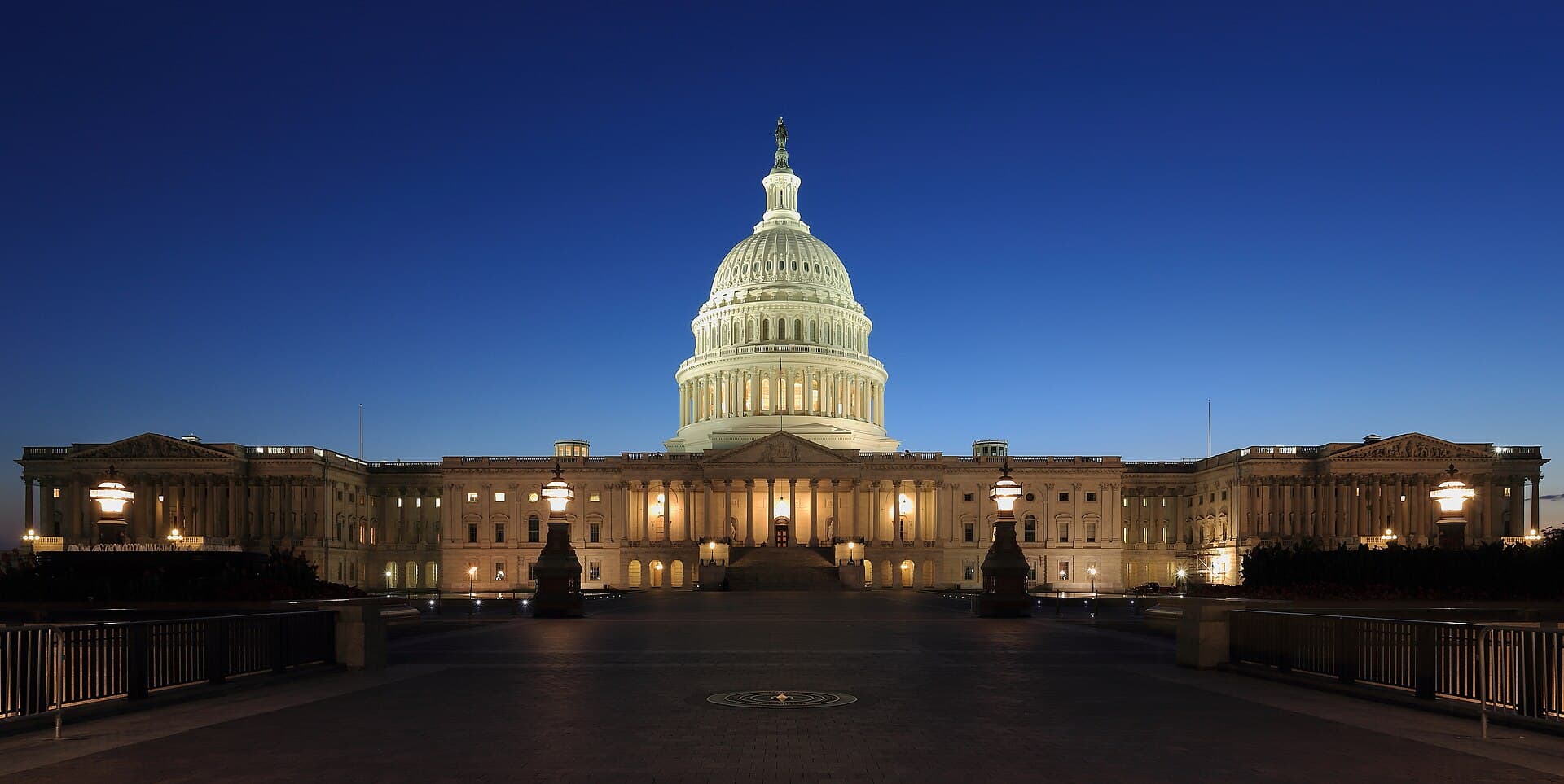 Le Capitole des États-Unis à Washington, siège du Sénat américain.
